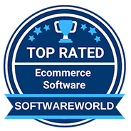 SoftwareWorld Top Rated Ecommerce Software Award