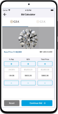 UNI diamonds retailer app android 1